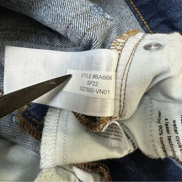 {J. Crew} "Classic Straight" Short High Rise Straight Leg Stretch Denim Jeans - Picture 6 of 7